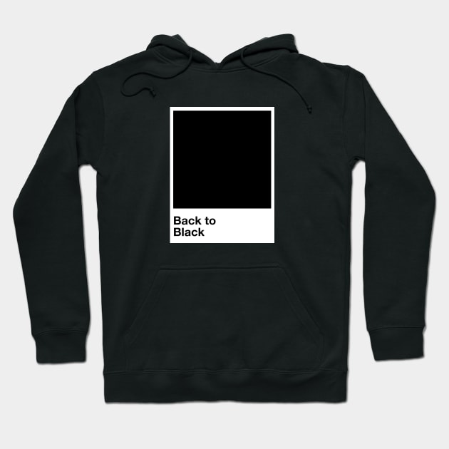 Pantone Back to Black Hoodie by Perezzzoso